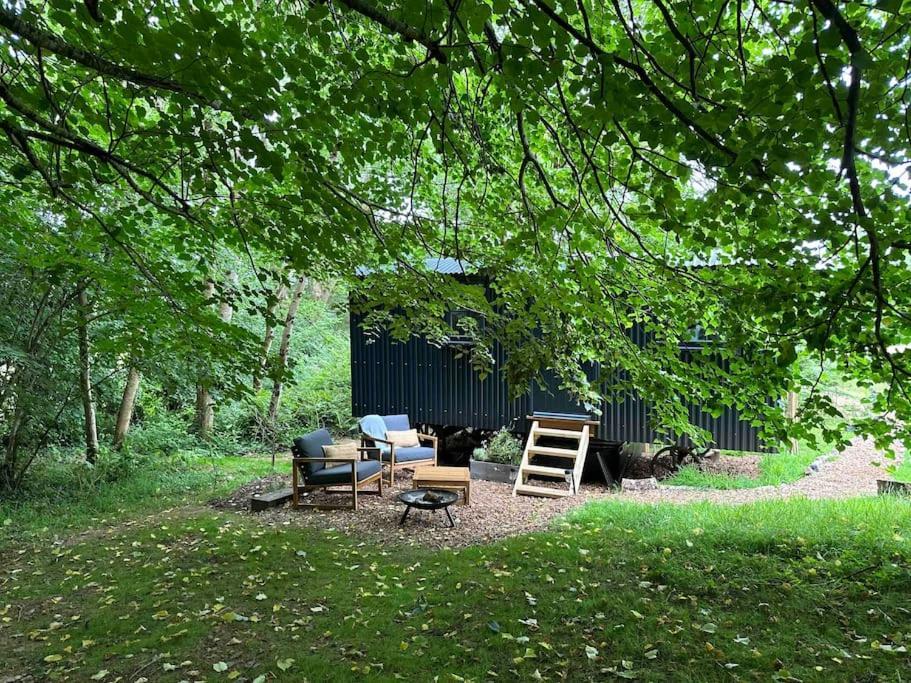 Cornwall Woodland Shepherd'S Hut Deirdres Hut Bodmin Esterno foto