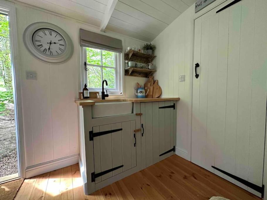 Cornwall Woodland Shepherd'S Hut Deirdres Hut Bodmin Esterno foto